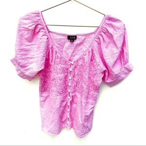 A.n.a Striped Blouse